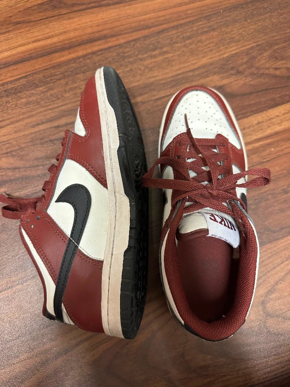 Nike Dunk Low Burgundy White Black